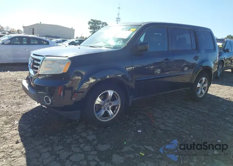 2015 Honda Pilot Ex-L z USA, uszkodzony, nr VIN 5FNYF3H62FB016223